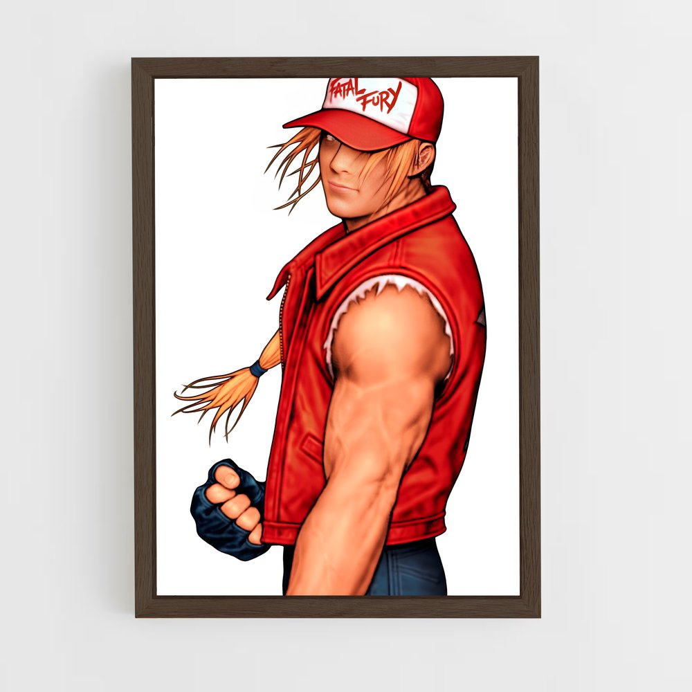 Poster Terry le Combattant – affiche Super Smash Bros (vue 5)